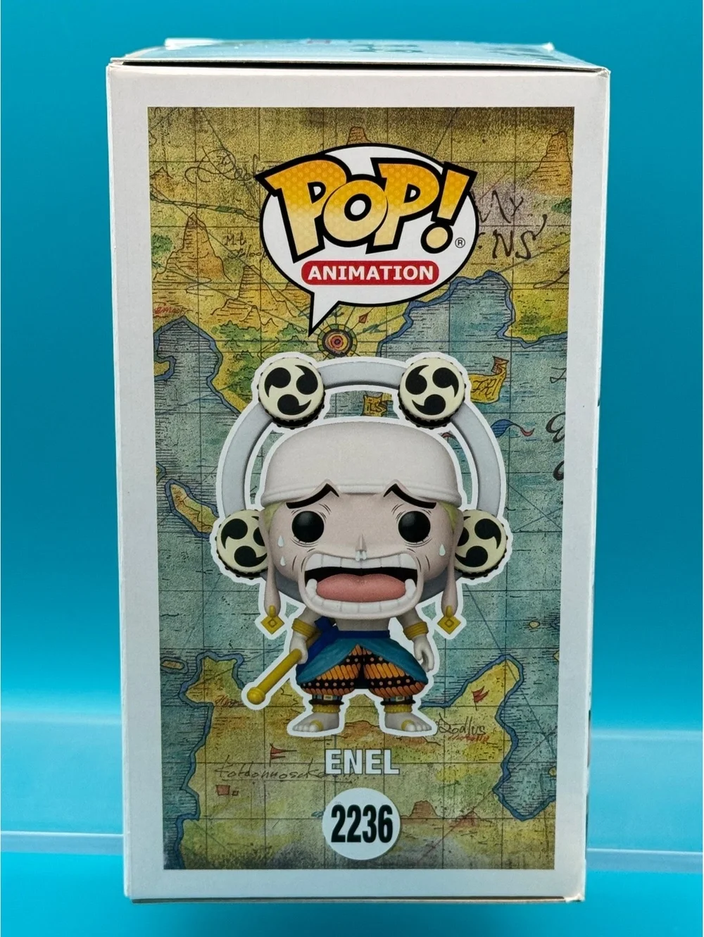 J. Michael Tatum signed and quoted Enel One piece Chase Funko with MAS COA